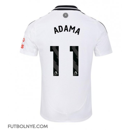 Camiseta Fulham Adama Traore #11 Primera Equipación 2024-25 manga corta